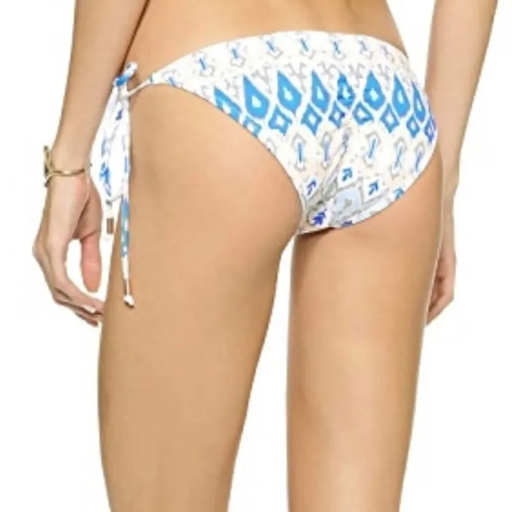 Eberjey Bleached Blues Kate Multi Swim Bikini L